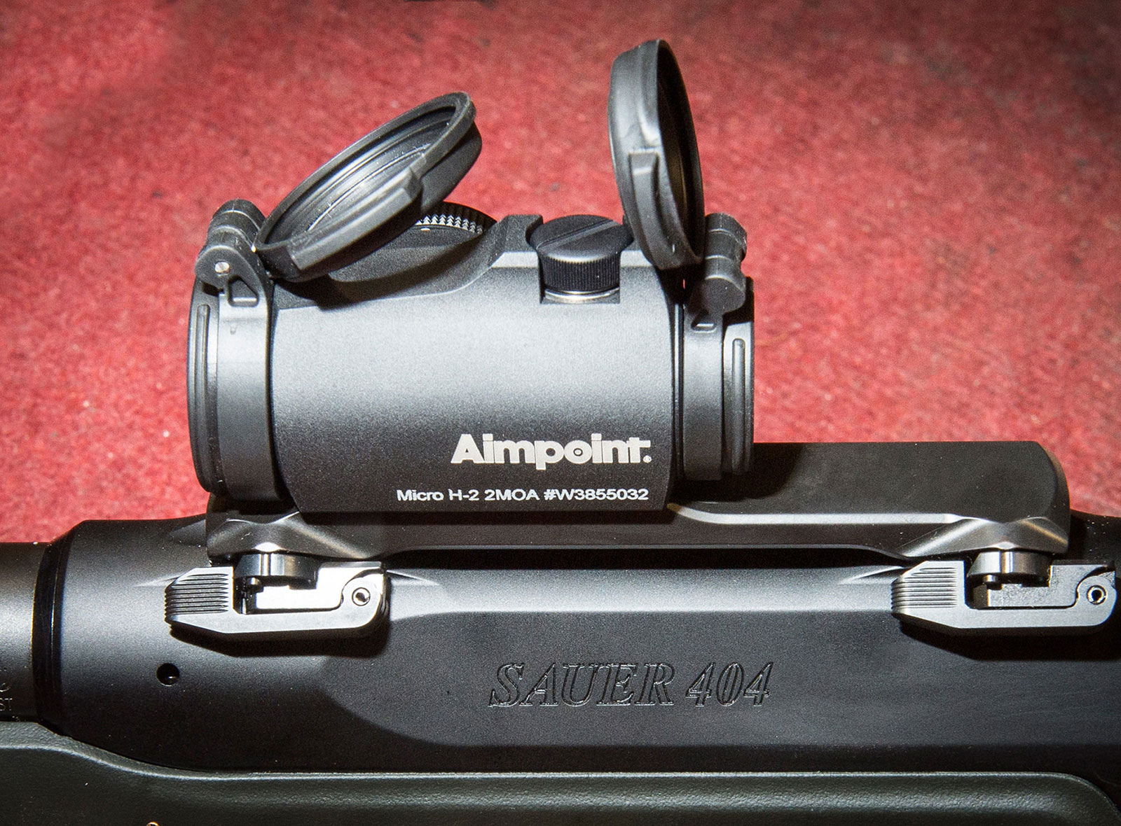 Микро х. Aimpoint h2. Аймпойнт микро н-2. Aimpoint Micro h-2 Tikka t3. Sauer 404.